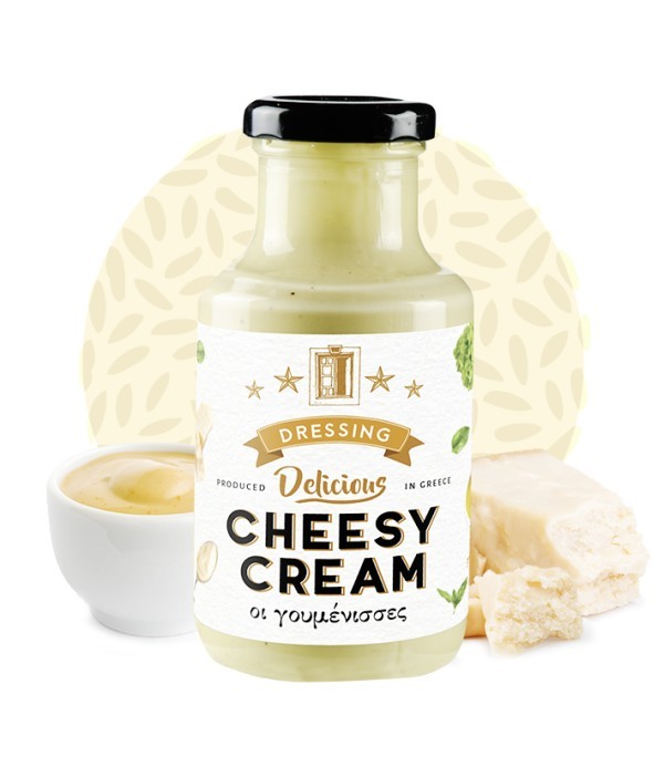 Dressing cheesycream 270ml - οι γουμένισσες